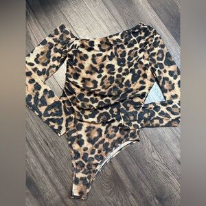SHEIN | Leopard Print Bodysuit